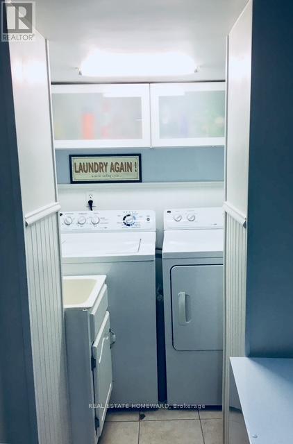 On Site Laundry in Basement - Main & 2Nd Floors - 457 Mortimer Avenue, Toronto, ON - Indoor Photo Showing Laundry Room