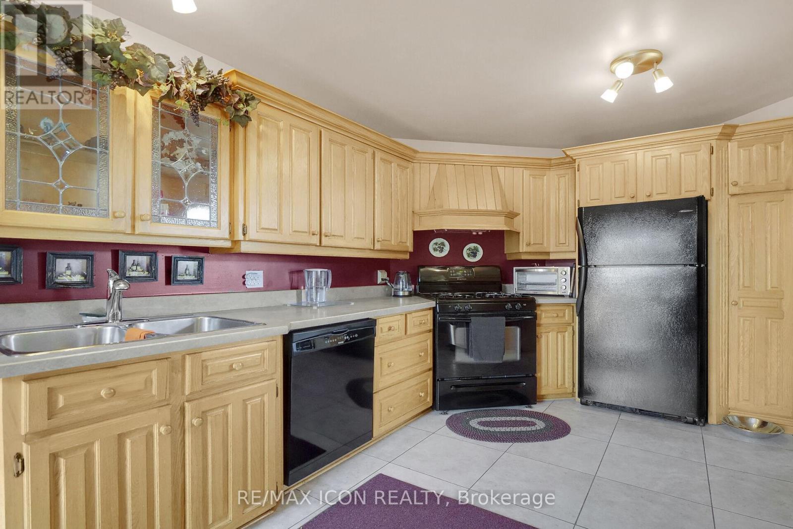 21 Lunn Lane, Dutton/Dunwich (Wallacetown), ON - Indoor Photo Showing Kitchen With Double Sink