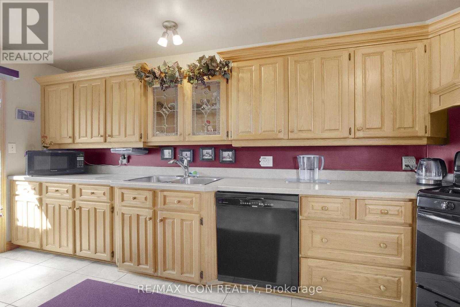 21 Lunn Lane, Dutton/Dunwich (Wallacetown), ON - Indoor Photo Showing Kitchen With Double Sink