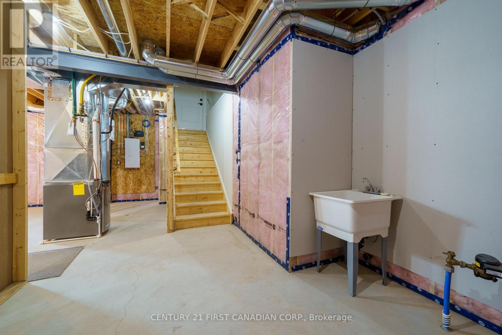 6 Sheldabren Street, North Middlesex (Ailsa Craig), ON - Indoor Photo Showing Basement
