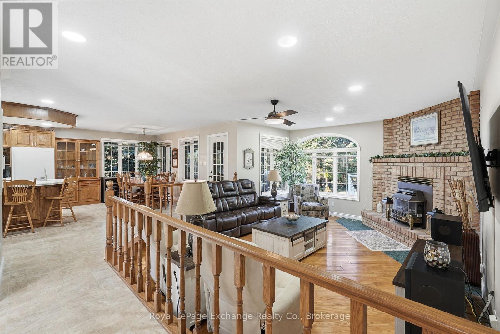 115 Deerhurst Drive, Huron-Kinloss, ON - Indoor With Fireplace