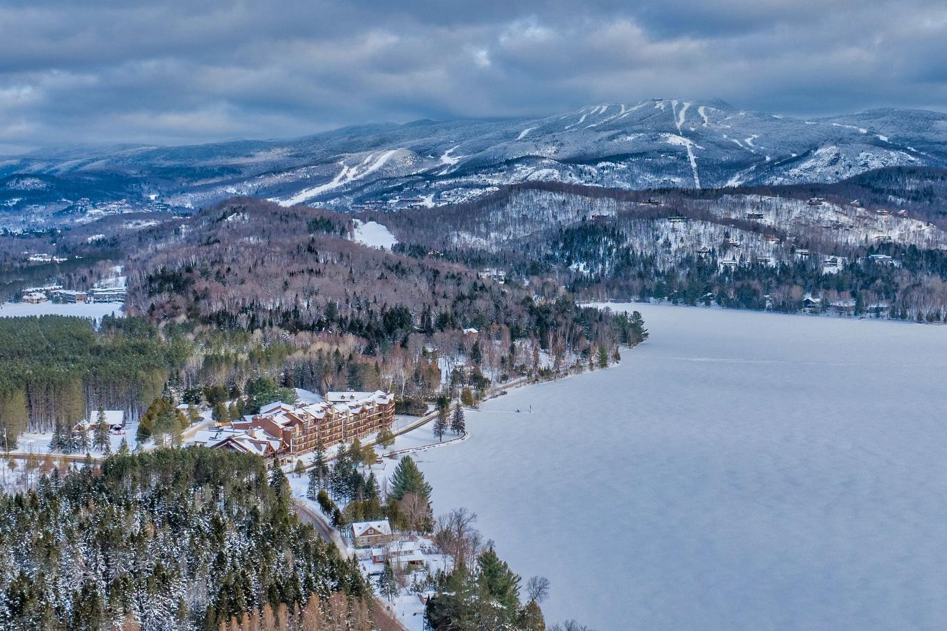 Aerial photo - 338-2396 Rue Labelle, Mont-Tremblant, QC - Outdoor With Body Of Water With View