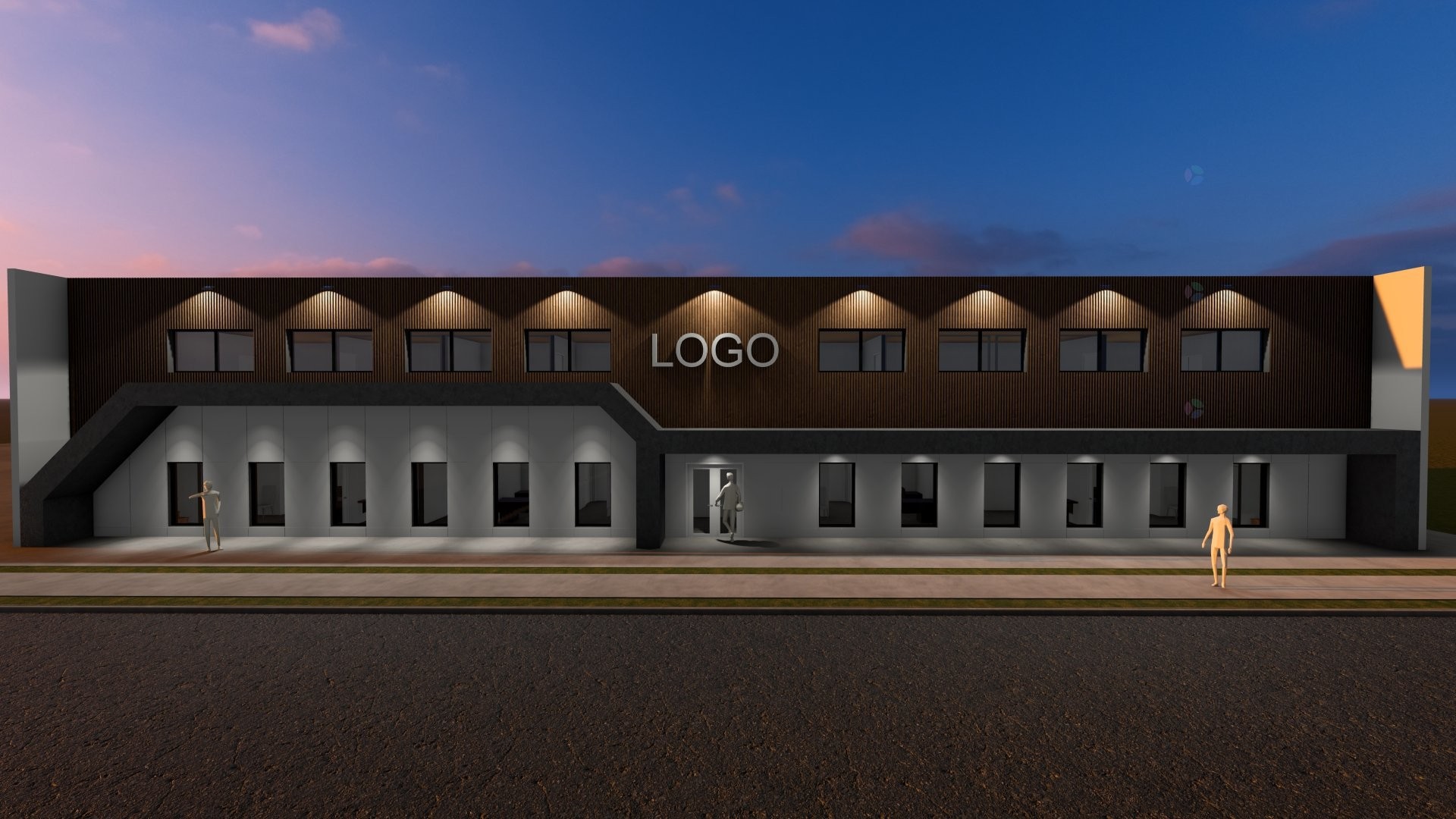 Façade - Rue Jacques-Bibeau, Rouyn-Noranda, QC - Outdoor