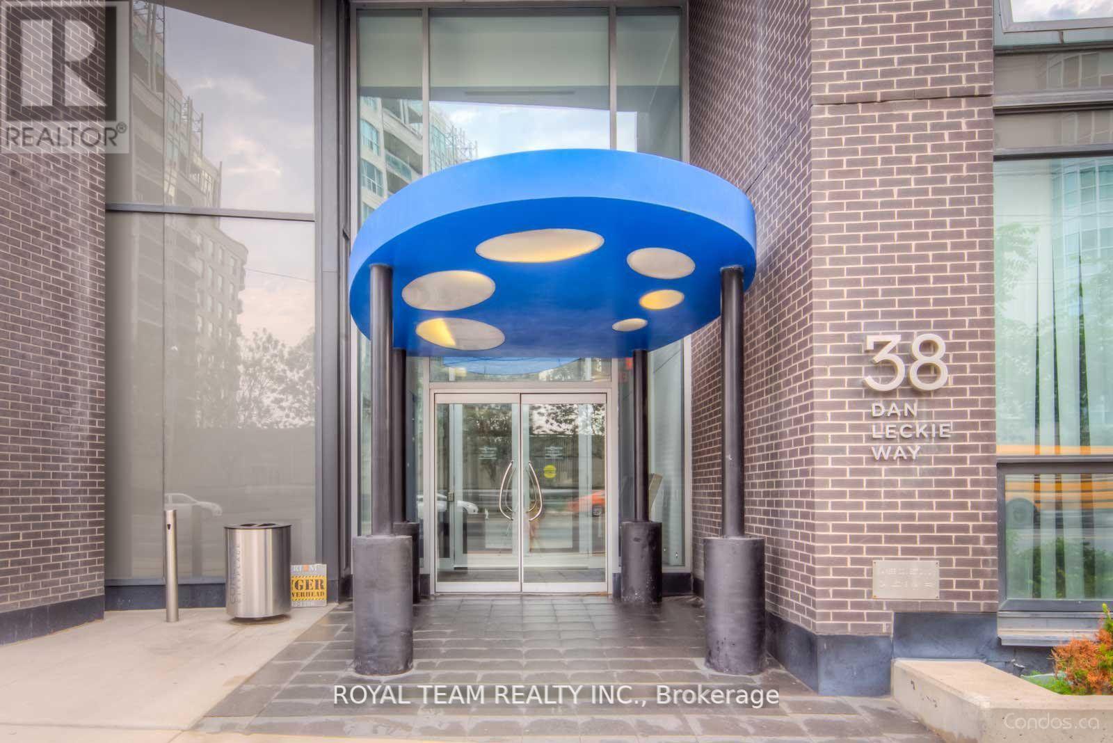 2602 - 38 Dan Leckie Way, Toronto, ON - With Exterior