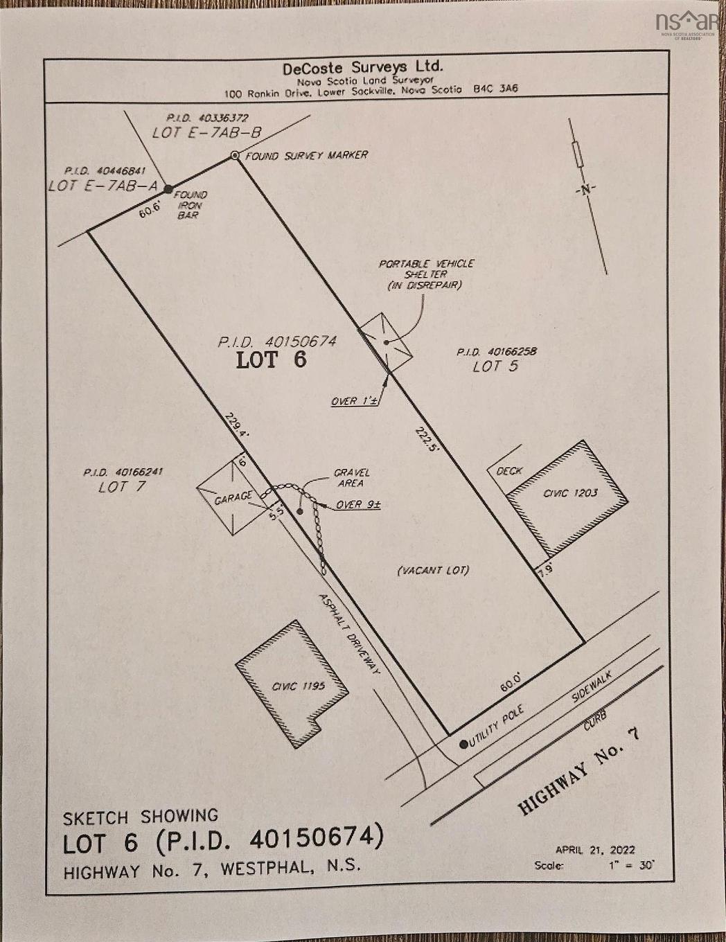 Lot 6 Highway 7, Westphal, NS