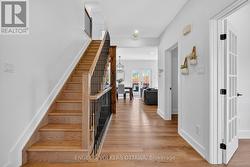 Foyer & stairs up to second floor -