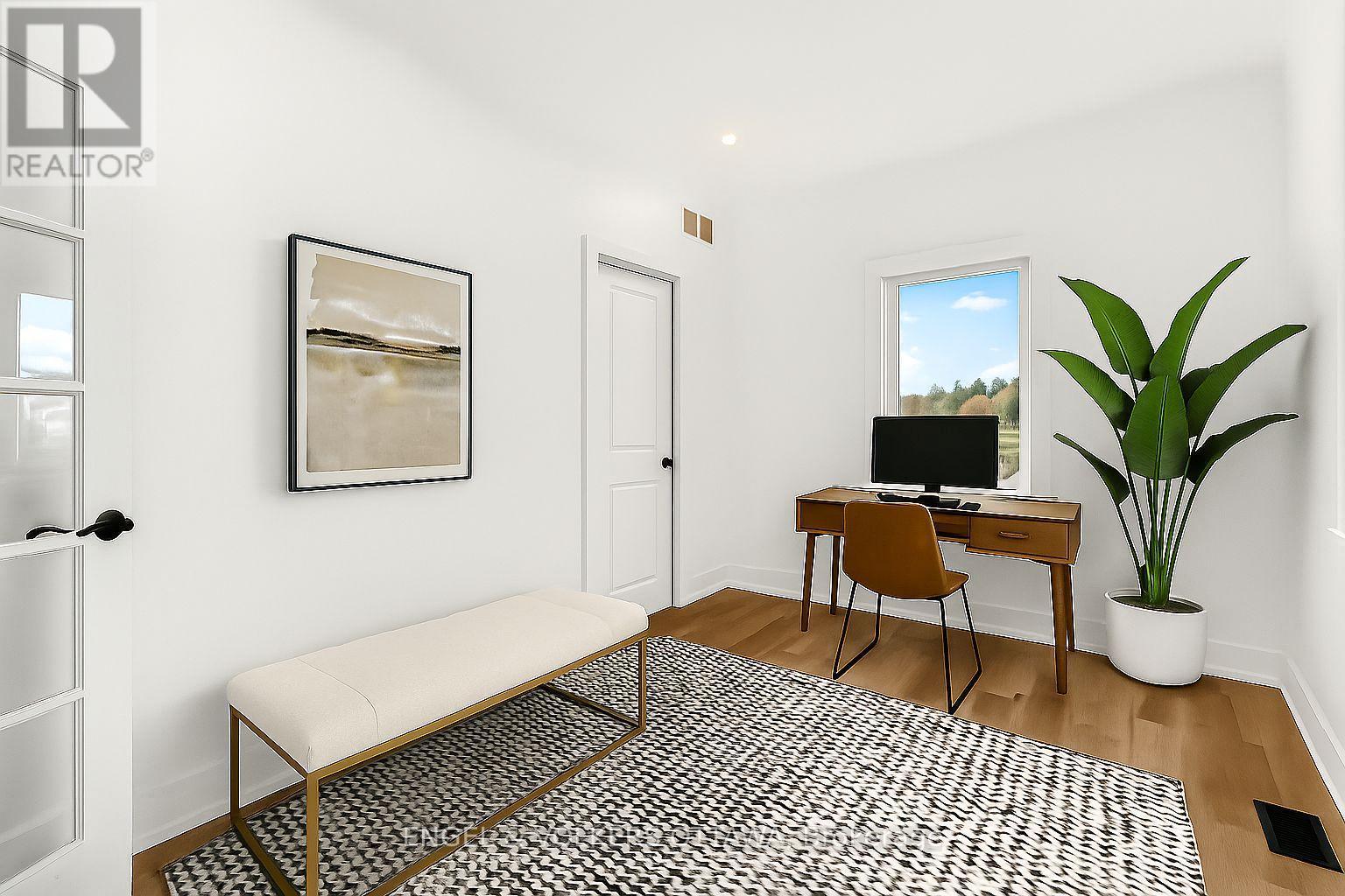 Office/Bd 4) Main Floor-virtually staged furniture - 57 Paul A. Bertrand Drive, Mcnab/Braeside, ON - Indoor