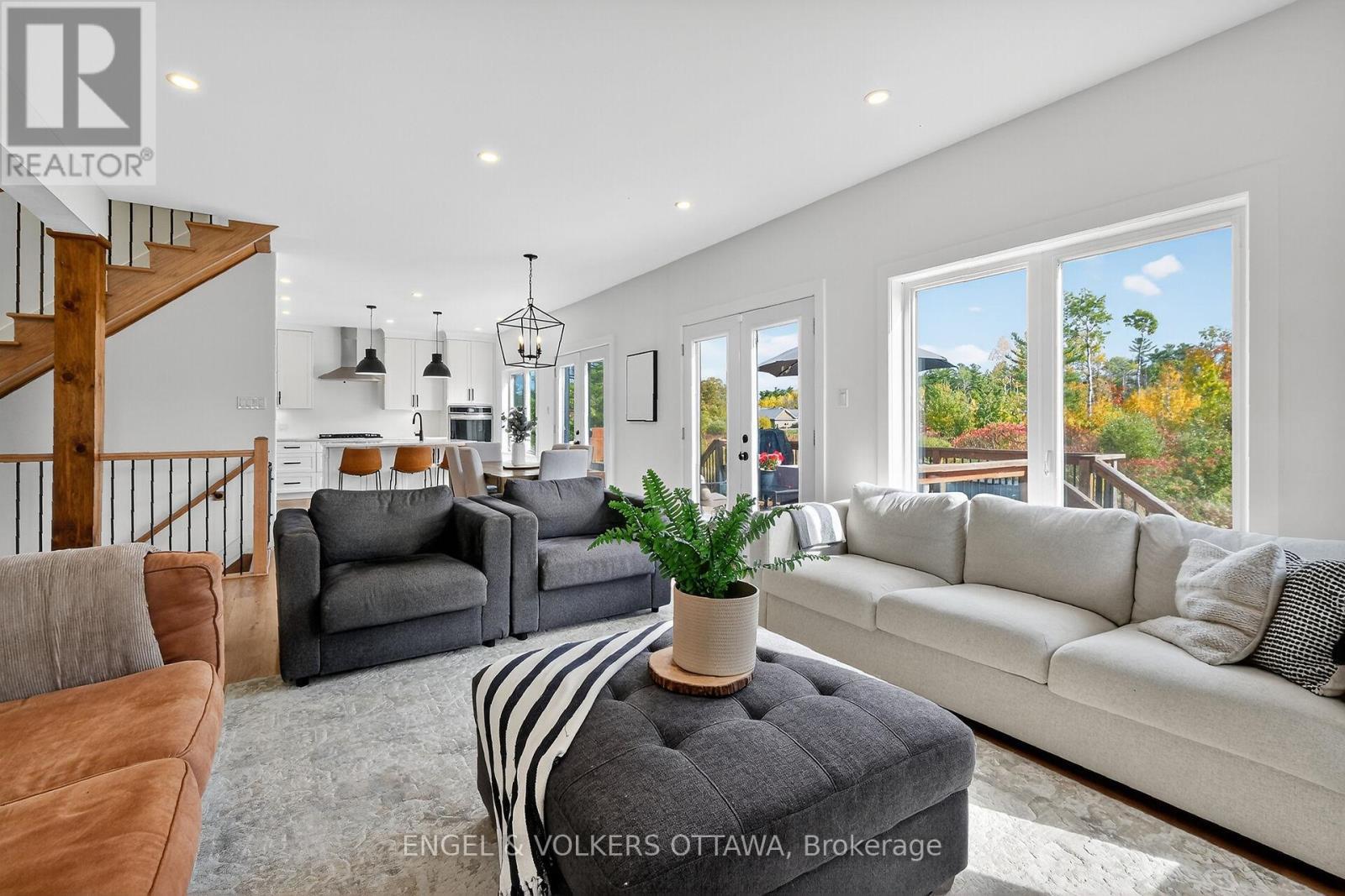 Living Rm toward dining/kitchen - 57 Paul A. Bertrand Drive, Mcnab/Braeside, ON - Indoor Photo Showing Living Room