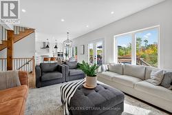 Living Rm toward dining/kitchen -