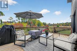 Back Deck of dining area -