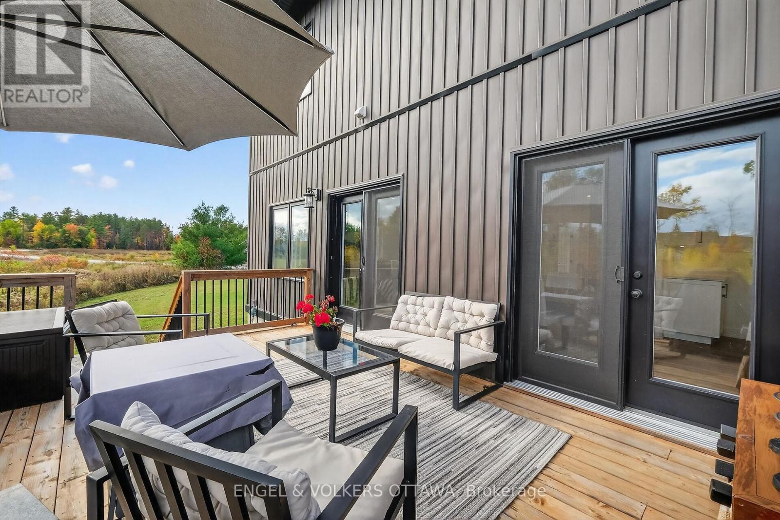 back deck - 57 Paul A. Bertrand Drive, Mcnab/Braeside, ON - Outdoor With Deck Patio Veranda With Exterior