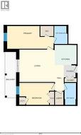 View of floor plan / room layout -