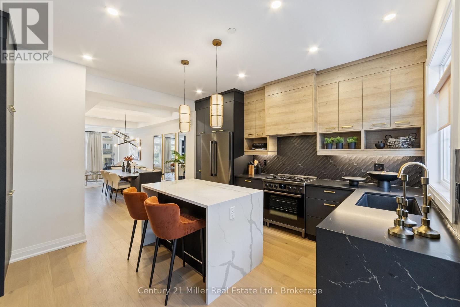 Model home shown. Upgrades at extra cost. - 30 - 280 Melody Common, Oakville (Ro River Oaks), ON - Indoor Photo Showing Kitchen With Upgraded Kitchen