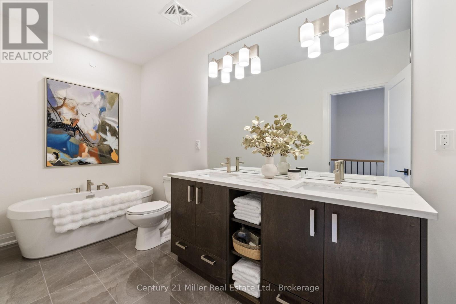 Model home shown. Upgrades at extra cost. - 30 - 280 Melody Common, Oakville (Ro River Oaks), ON - Indoor Photo Showing Bathroom