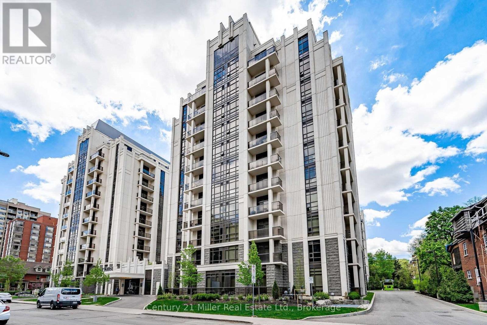 106 - 85 Robinson Street, Hamilton (Durand), ON - Outdoor With Balcony With Facade