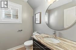 Main floor powder room. -