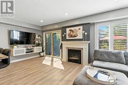 Walkout to the fabulous rear yard. -