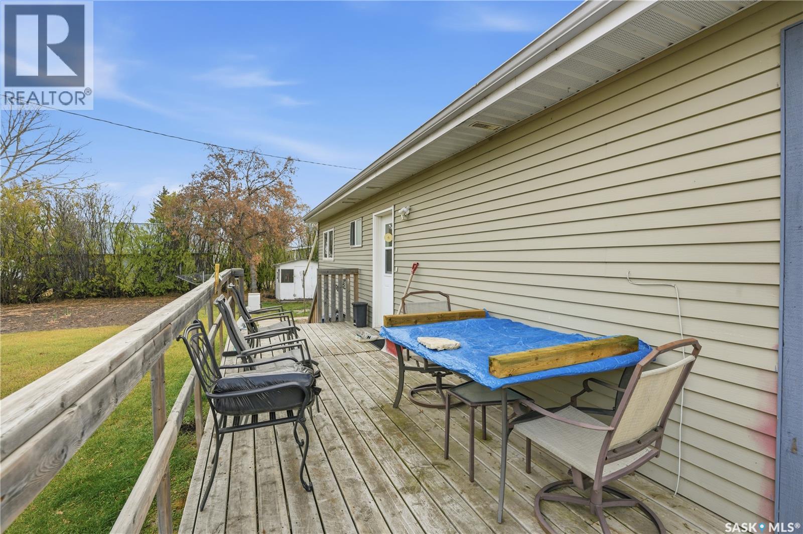 101 3Rd Avenue S, Maymont, SK - Outdoor With Deck Patio Veranda With Exterior