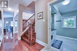 View from Foyer - Main Hall & Sunken Laundry Room -