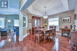 Formal Dining Rm - Coffered Ceiling -