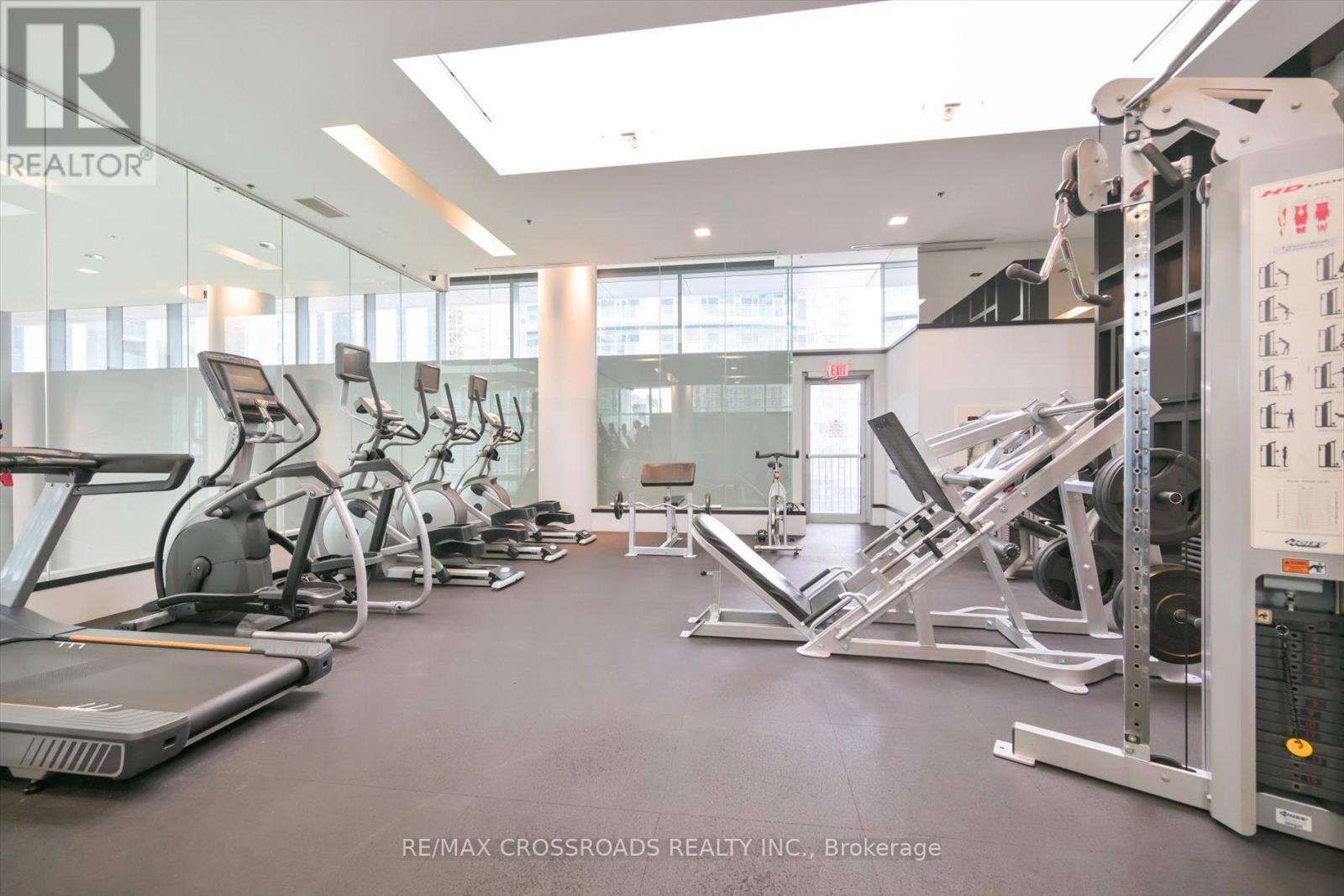4103 - 80 John Street, Toronto, ON - Indoor Photo Showing Gym Room