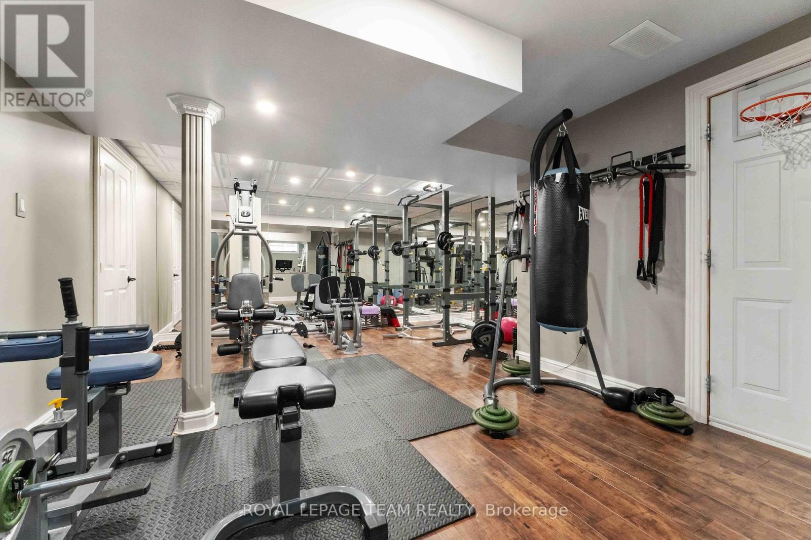 1466 Rhea Place, Ottawa, ON - Indoor Photo Showing Gym Room