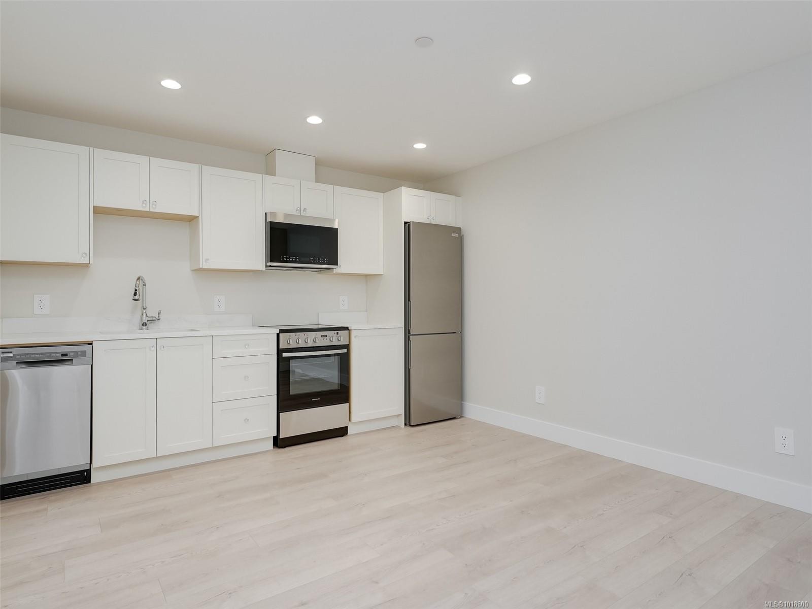 2285 Hudson Terr, Sooke, BC - Indoor Photo Showing Kitchen With Stainless Steel Kitchen