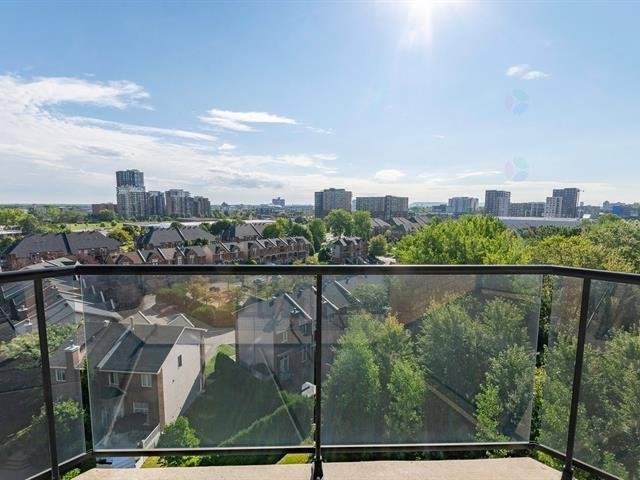 Balcony - 901-3330 Boul. Le Carrefour, Laval (Chomedey), QC - Outdoor With View