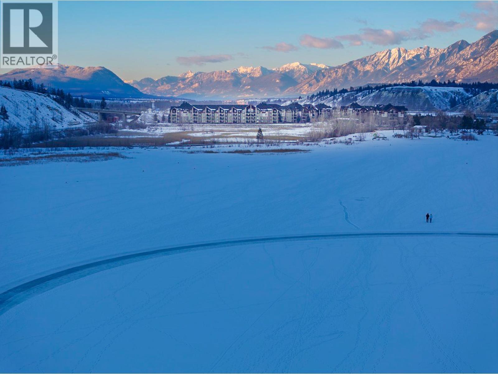 The whitewall skating trail - 205 Third Avenue Unit# 3420, Invermere, BC - Outdoor With Body Of Water With View