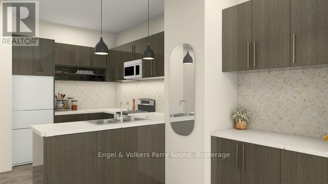 B04 - 410 First Street N, Gravenhurst (Wood (Gravenhurst)), ON - Indoor Photo Showing Kitchen