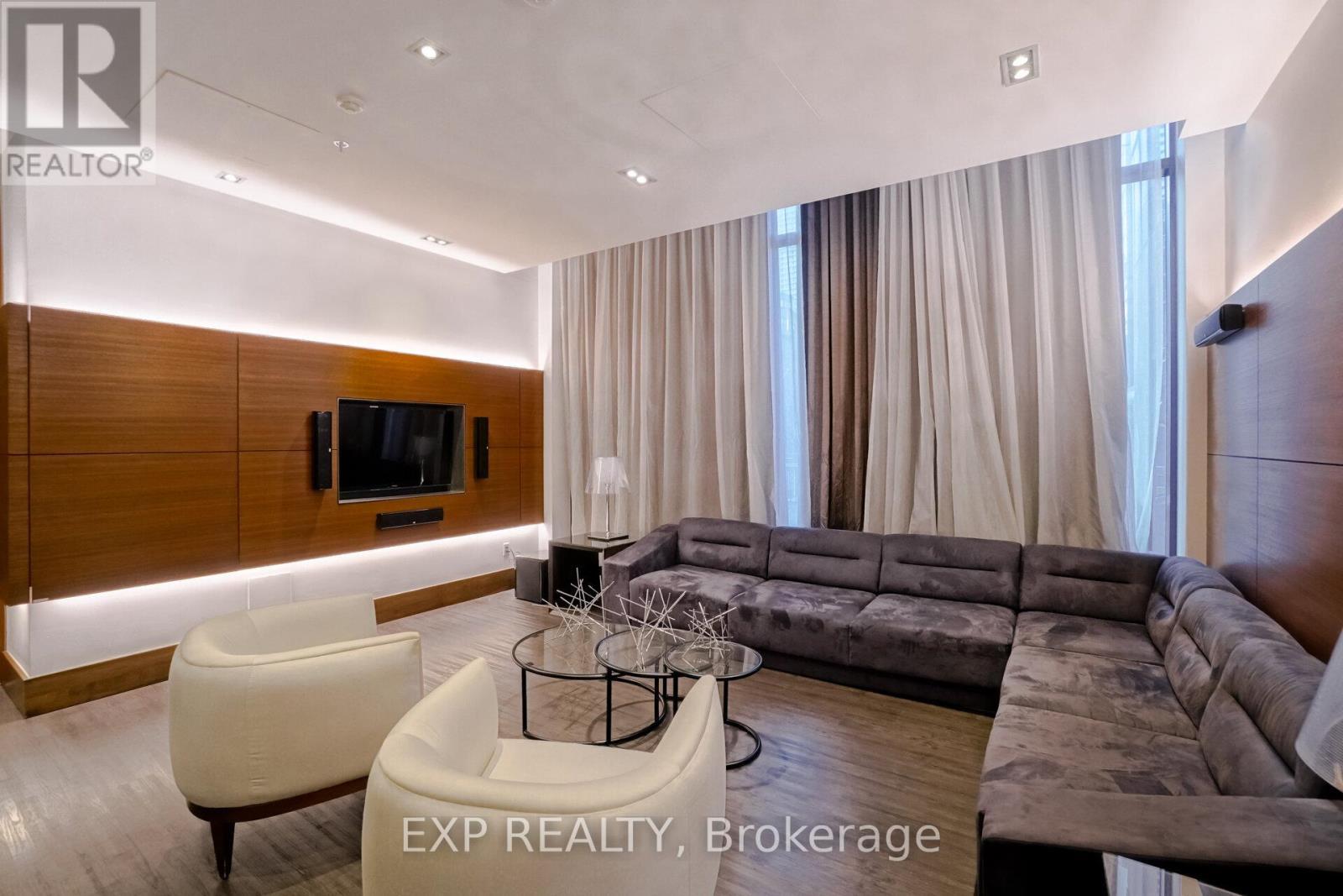 308 - 28 Ted Rogers Way, Toronto, ON - Indoor Photo Showing Living Room