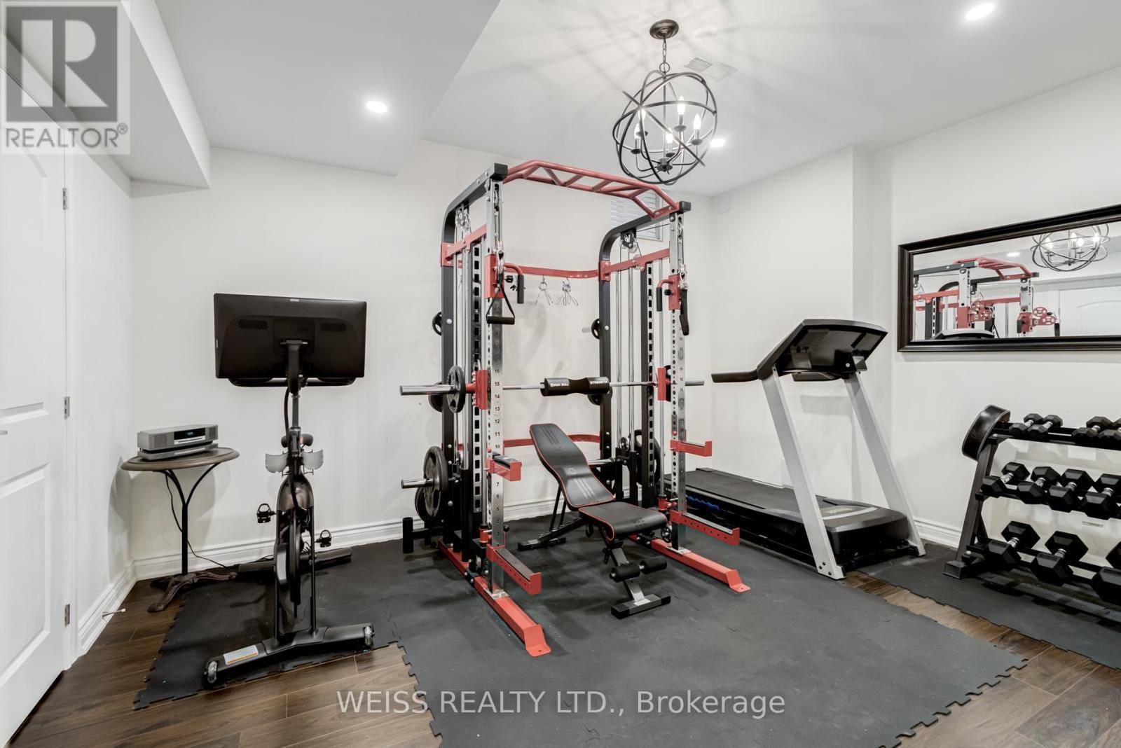 43 Chesney Crescent, Vaughan, ON - Indoor Photo Showing Gym Room