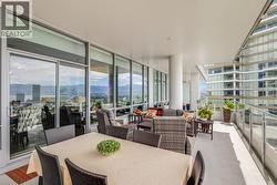 Completely covered, with room for dining, lounging, and entertaining. -