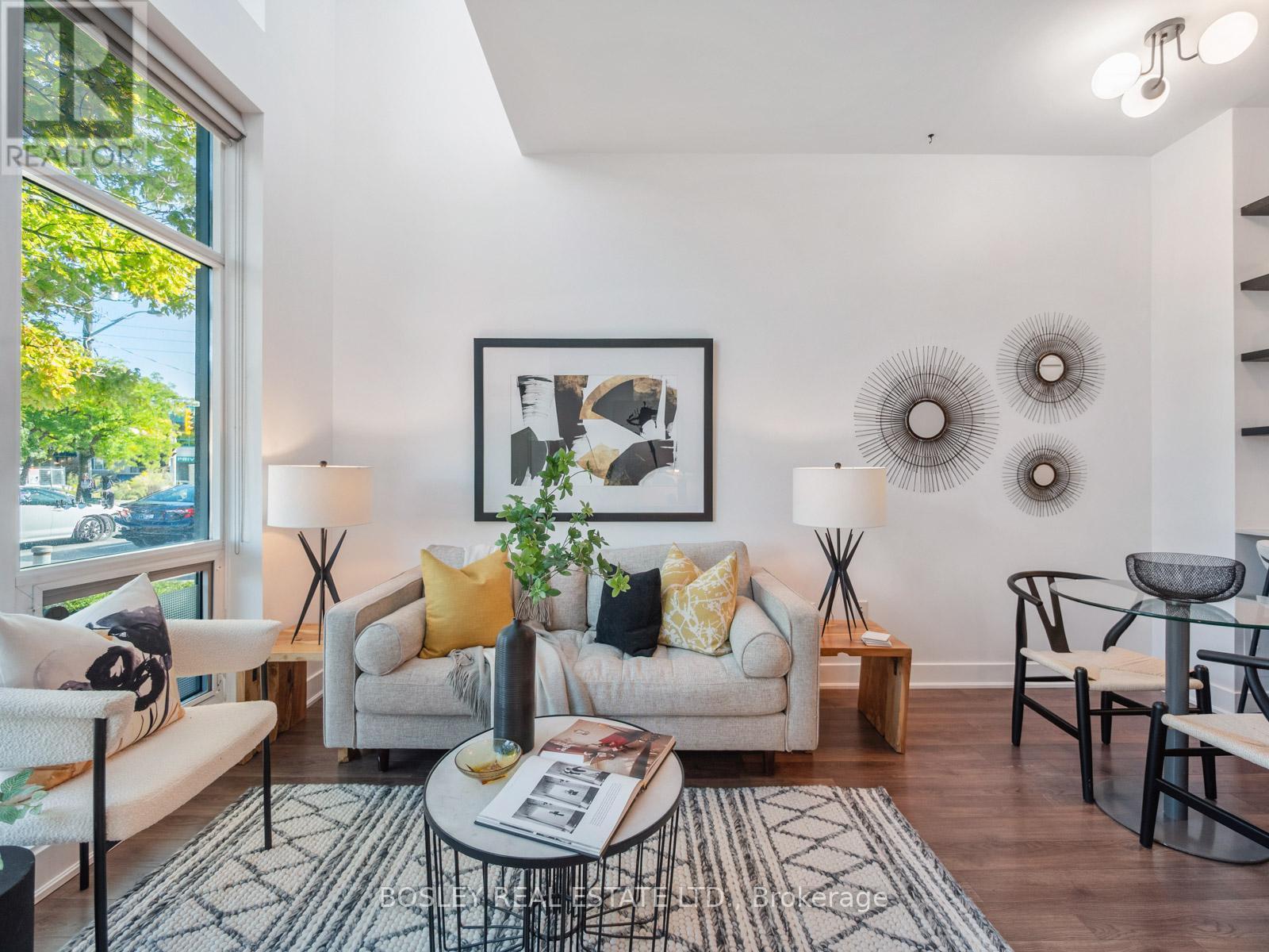 Th 1 - 1048 Broadview Avenue, Toronto, ON - Indoor Photo Showing Living Room