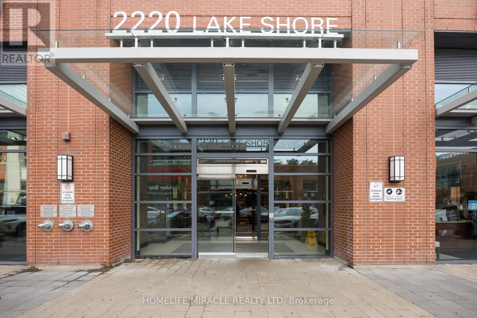2004 - 2220 Lakeshore Boulevard W, Toronto, ON - Outdoor With Balcony With Exterior