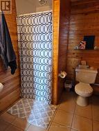 Lower level 3 piece washroom with ceramic floors. -