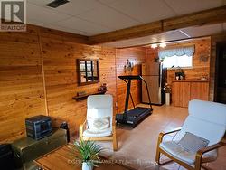 Exercise room. Photo taken from family room. -