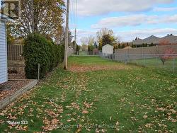 Walkway seen at a distance from backyard -