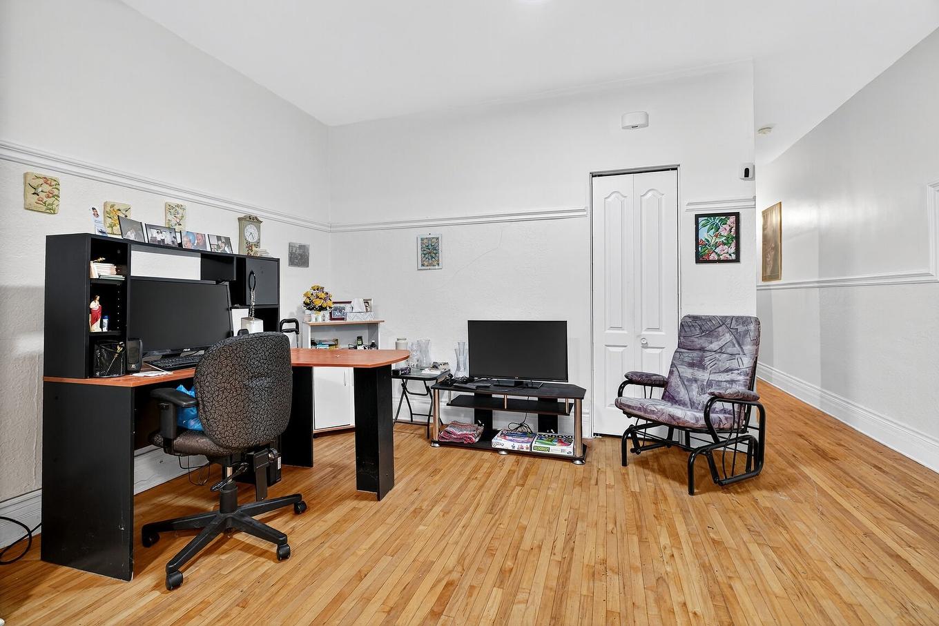 Living room - 6875 - 6879 Rue Fabre, Montréal (Rosemont/La Petite-Patrie), QC - Indoor Photo Showing Office