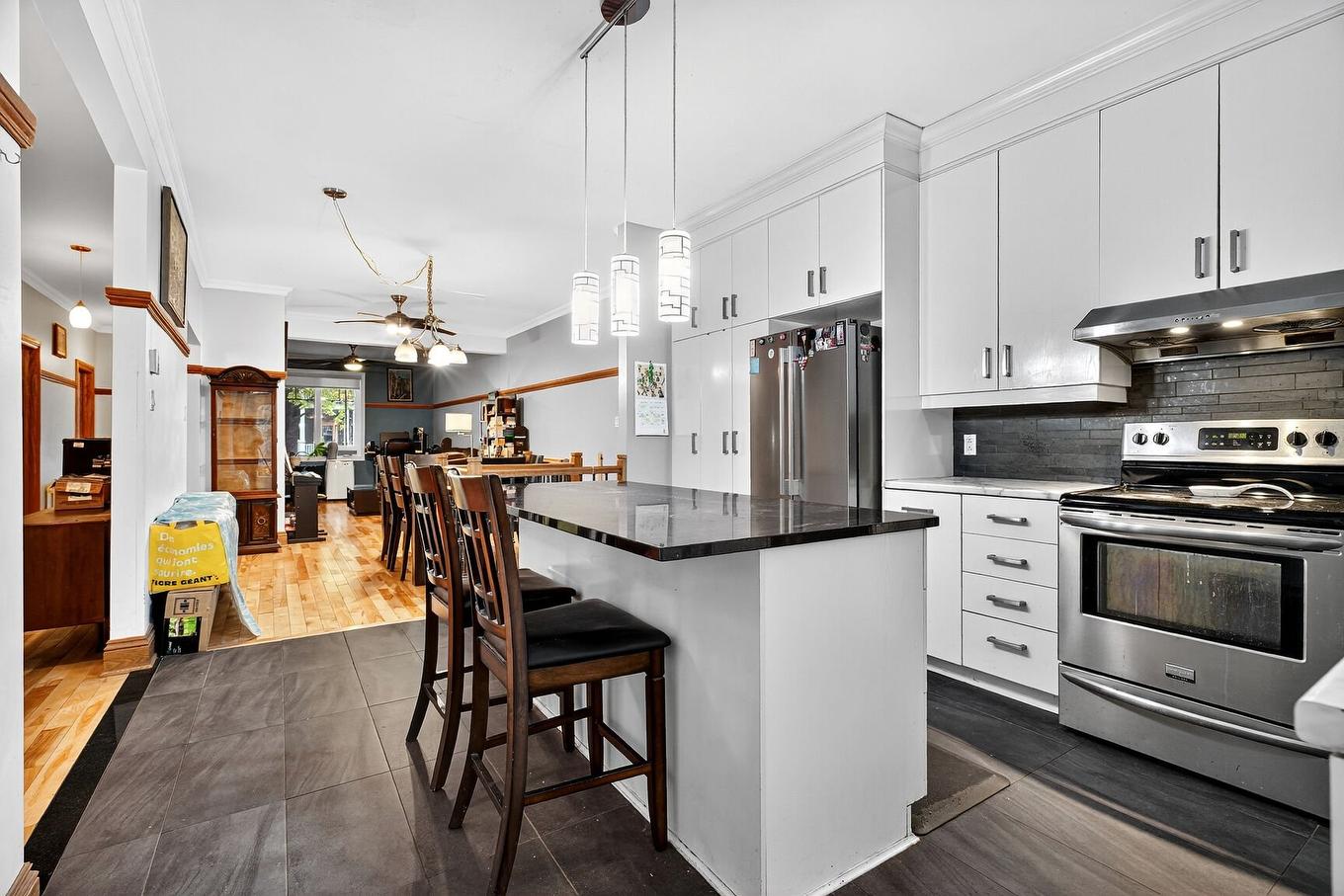 Kitchen - 6875 - 6879 Rue Fabre, Montréal (Rosemont/La Petite-Patrie), QC - Indoor Photo Showing Kitchen