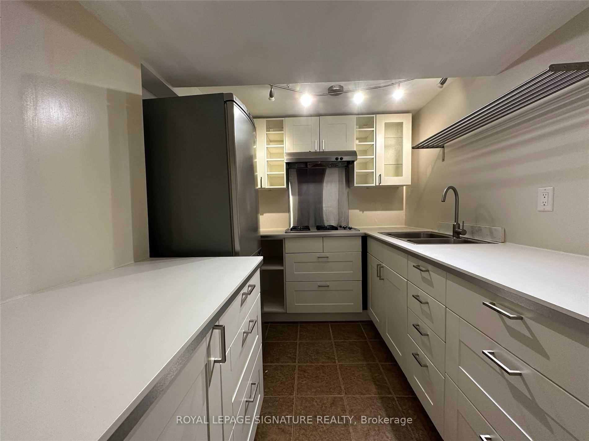 Lower-86 Linton Avenue, Ajax, ON - Indoor Photo Showing Kitchen With Double Sink