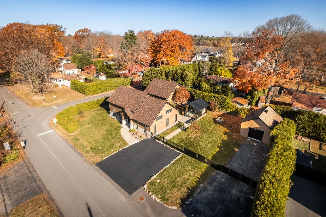 Aerial photo - 470 Rue Arthur-Priem, Saint-Roch-De-Richelieu, QC - Outdoor With View