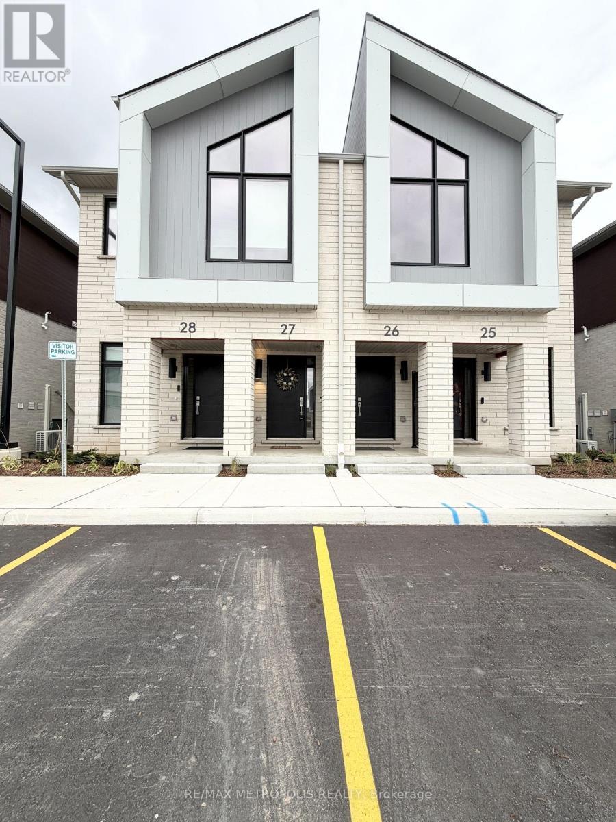 27 - 15 Stauffer Woods Trail, Kitchener, ON - Outdoor With Facade