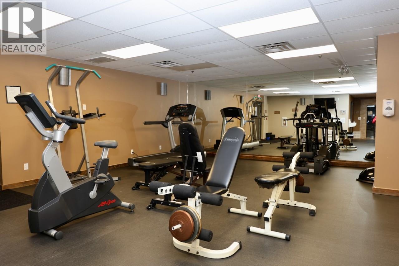 1549 Kicking Horse Trail Unit# 415 (A&B), Golden, BC - Indoor Photo Showing Gym Room