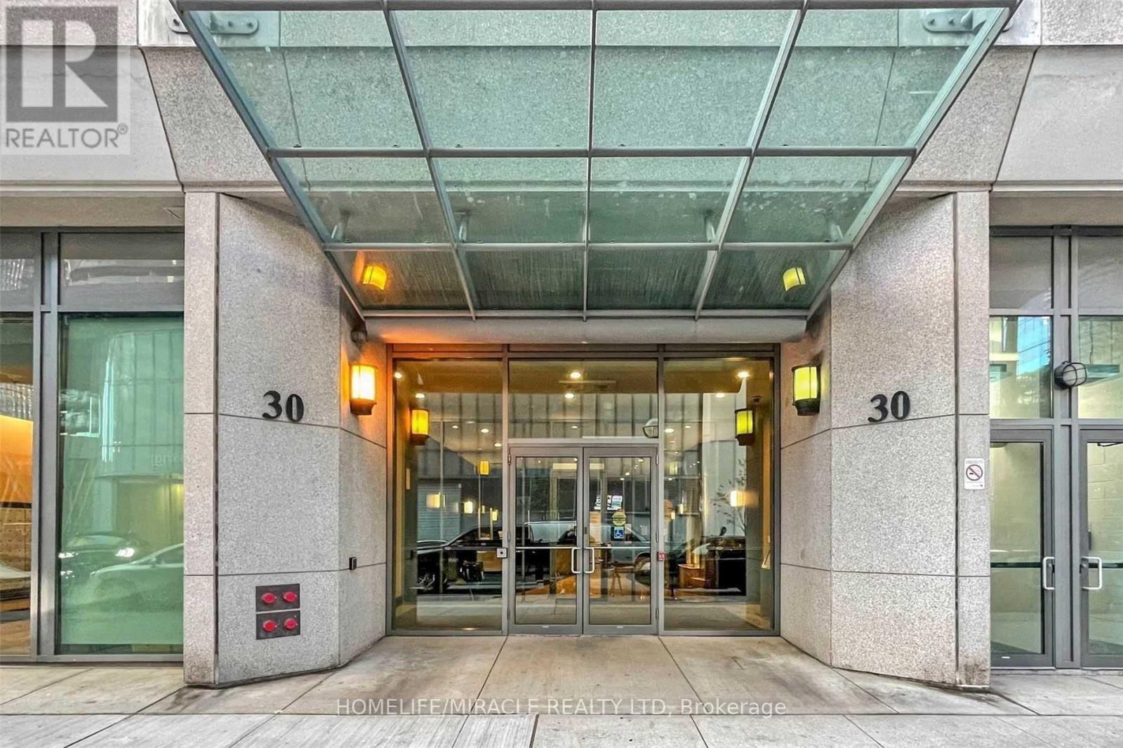 1509 - 30 Grand Trunk Crescent, Toronto, ON - With Exterior