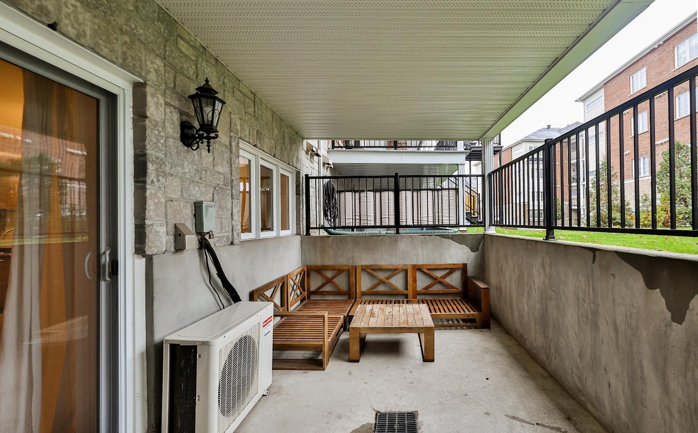 Balcony - 103-2405 Rue Versailles, Mascouche, QC - Outdoor With Exterior