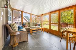 Three season sunroom with in-floor heat -