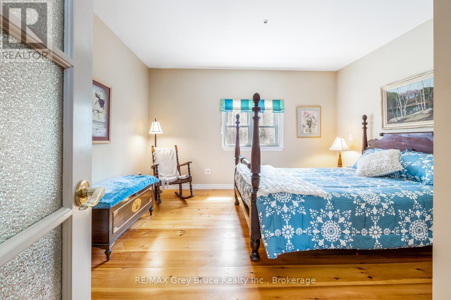 Main floor bedroom - 20 Maple Drive, Northern Bruce Peninsula, ON - Indoor Photo Showing Bedroom