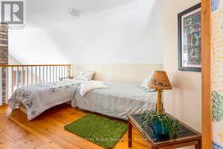 Sleeping quarters in loft -