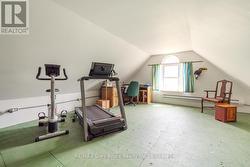 bedroom #1 above garage -